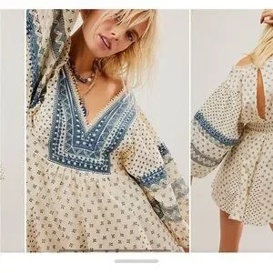 Free People Sweet Southwest Mini Dress XS